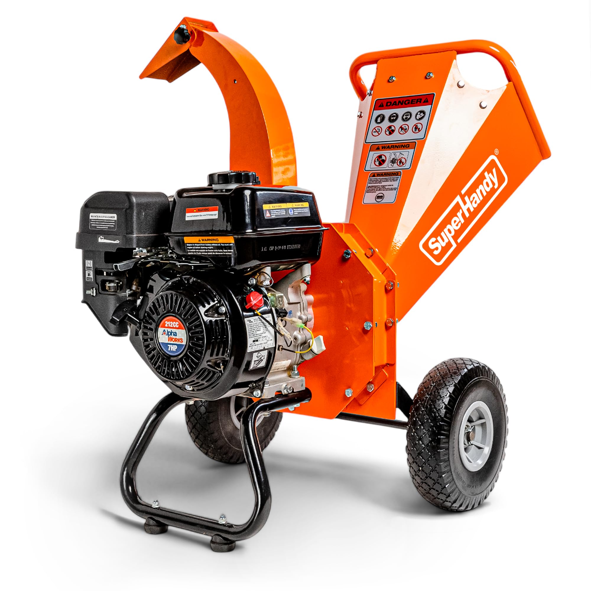 Amazon.com : SuperHandy Mini Wood Chipper Shredder Mulcher Heavy